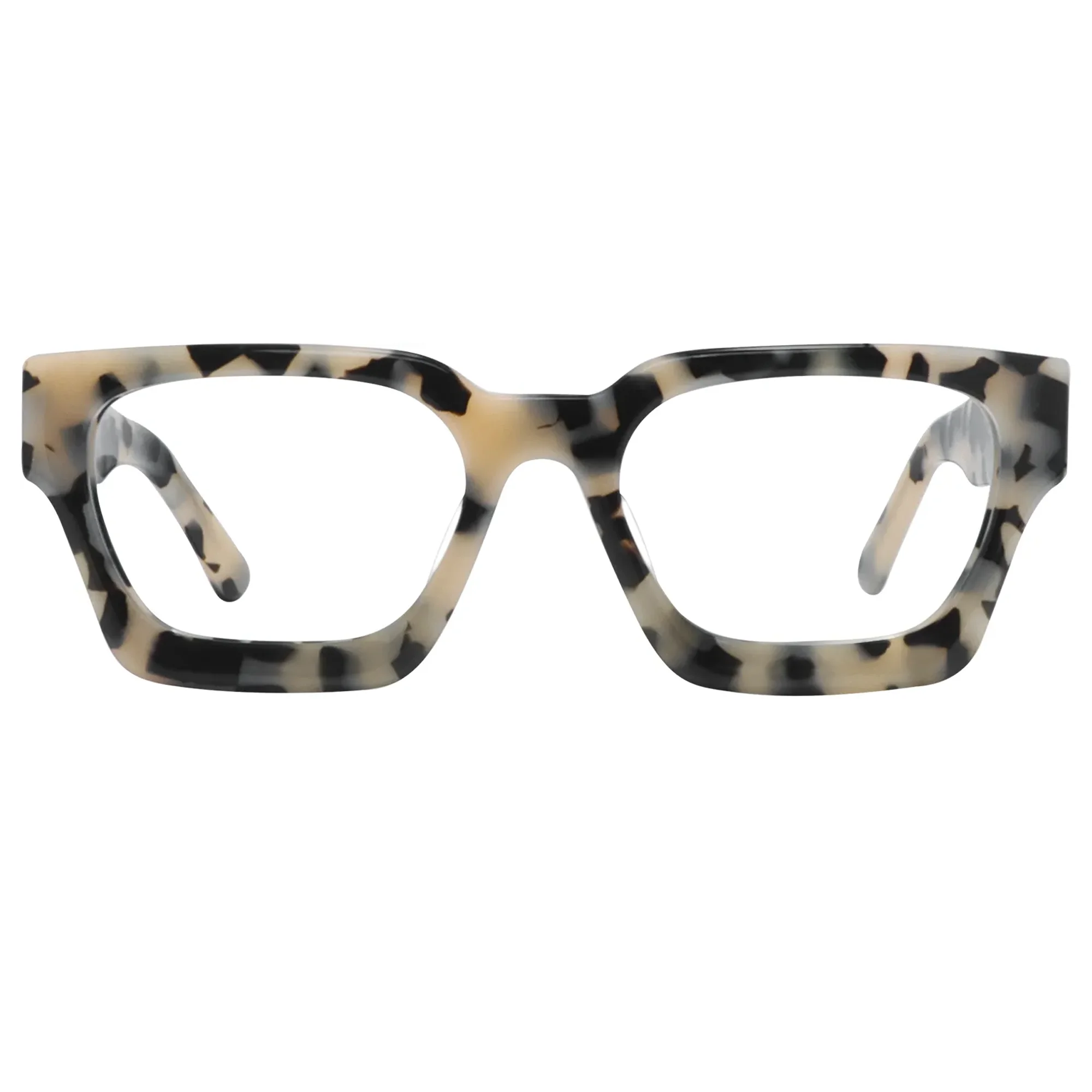 

Оправа для очков FYTOO из ацетата, квадратная, унисекс, ретро, с леопардовым принтом, для повседневного использования, модель 0968-13