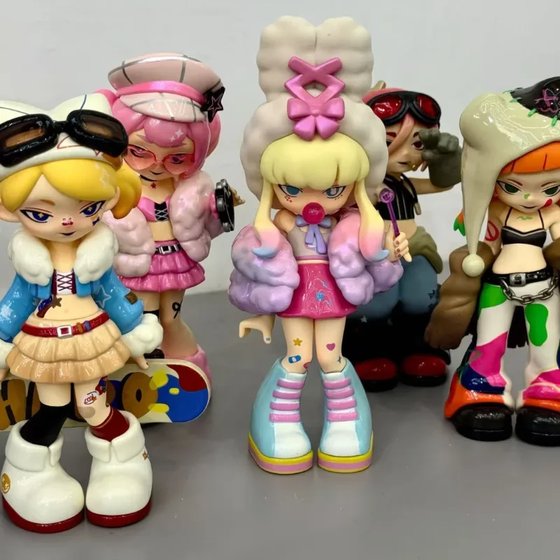 

Подлинная Yandere Girls V3 Parasitism Id Series слепая коробка Mystery Box подарок Kawaii милая фигурка темный стиль украшение стола модель