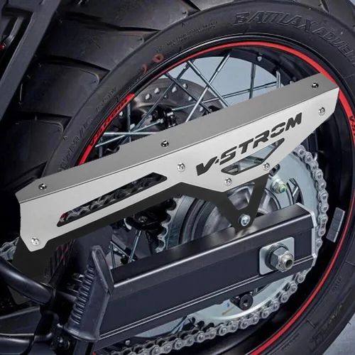 Imagen 2 del producto Para Suzuki DL650 DL1000 DL1050 v-strom 650/1000/1050 SV1000N SV1000S cubierta Protector de cadena cubierta protectora de piñón de correa de cadena