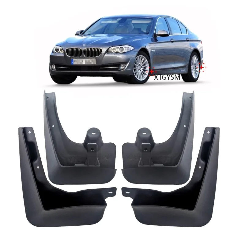 For BMW 5 Series F10 Saloon F11 Estate And M5 Sport Mud Flaps Splash Guards For BMW 5 Series Mudguards 4pcs 2011-2016
