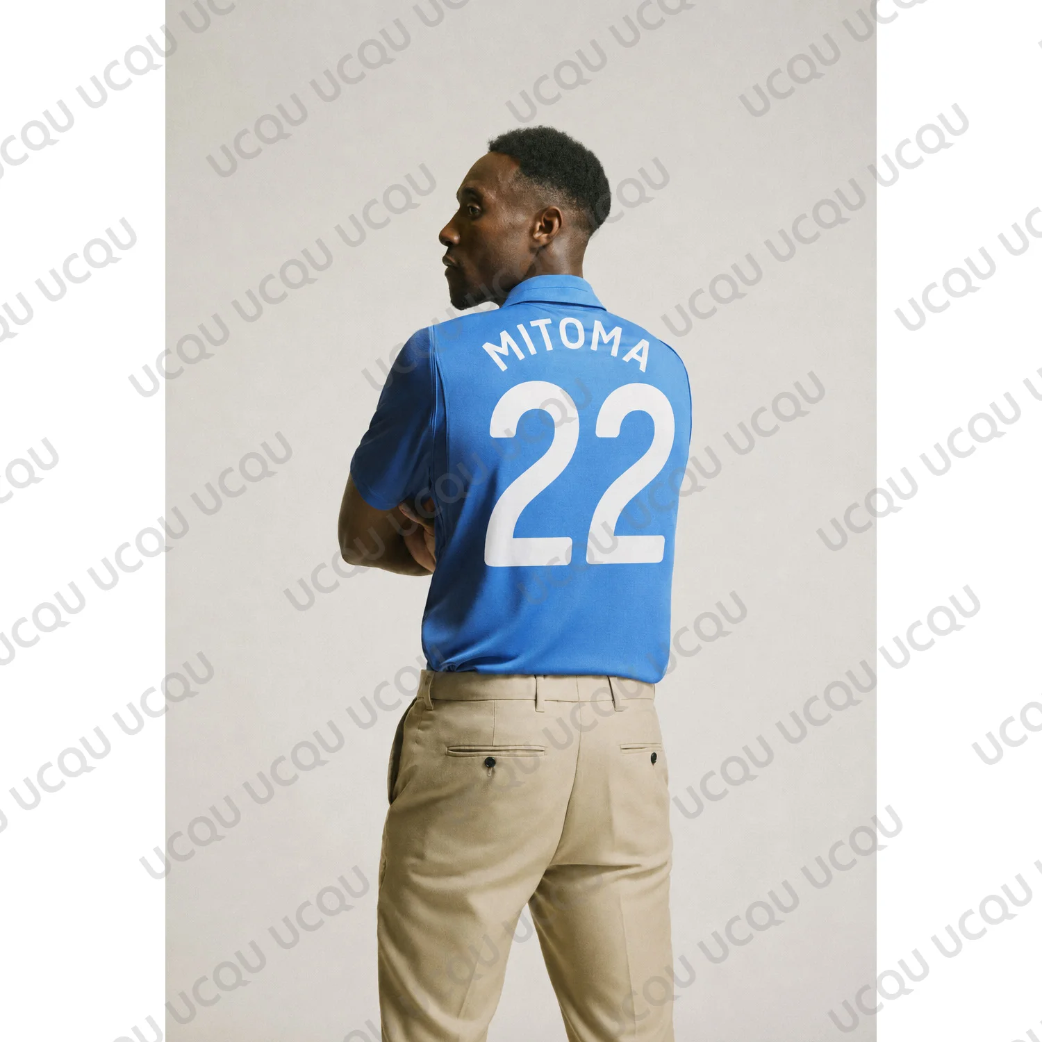 2026 New Mitoma #22 125Anniversary Soccer Jersey Blue Polo Collar Football Kit Short Sleeve Fan Shirt Adult Kids Tops
