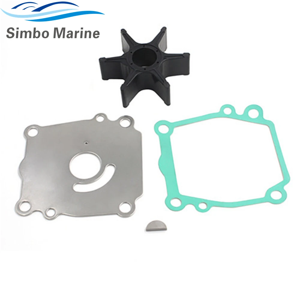 17400-87E00 Water Pump Impeller Kit For Suzuki Outboard DT90 DT100 DF60 DF70 Motor 17400-87E01 17400-87E02 17400-87E03 18-3254