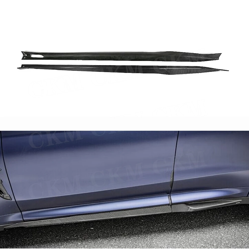 

CKMUUER сухая боковая юбка автомобиля из углеродного волокна, рокерные панели, удлинительные аксессуары для BMW X3M F97 2022 + комплекты кузова FRP