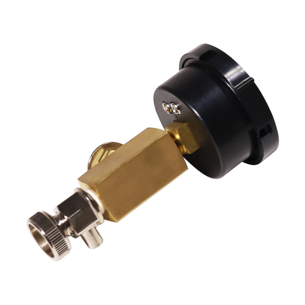 Spa Air Relief Valve 154687 with 60 PSI 4 Bar Pressure Gauge for Pressure Monitoring in Filtration System Lines