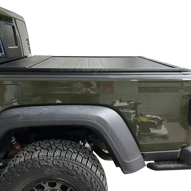 New Style Electric Hard Retractable Roller Shutter Tonneau Cover for Pickup Truck Bed
