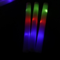 Brand-New LED Glow Sticks Bulk Colorful RGB Glow Foam Stick Cheer Tube Dark Light for Xmas Birthday Wedding Party Supplies