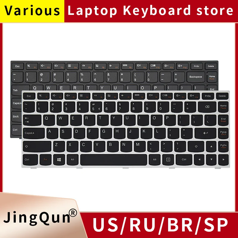 New US for Lenovo IdeaPad G40 g40-30 g40-45 G40-70 G40-75 G40-80 n40-70 n40-30 B40-70 Flex2-14a US laptop keyboard 25214510