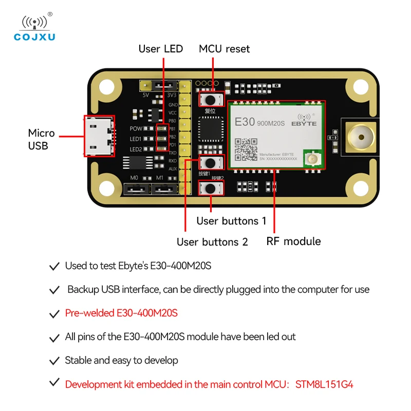 Test Board E30-400M…