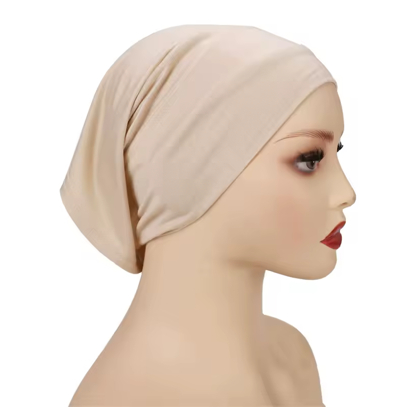 Cotton Modal Inner Hijab Undercap Muslim Turban Islam Underscarf Hijab Bonnet Soft Stretch HIjabs Tube Cap Turbante Mujer Hat - Image 37