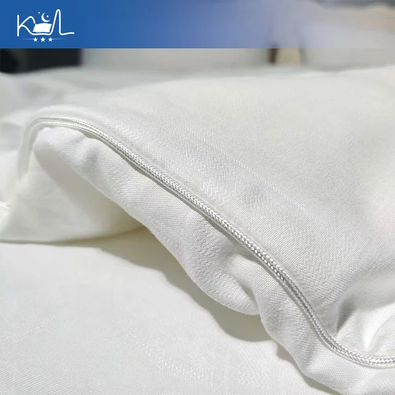 Lightweight Light Luxury Silk Protein Quilt,Sateen Cotton All Season ComforterThick Warm Winter & Spring Autumn Duvet 1.5m