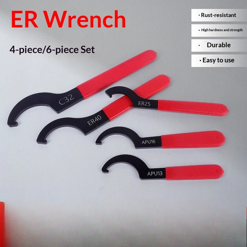 9Pcs/Set Universal Coilover Adjustment Spanner Wrench Set Non-Slip Spanner Wrench Set Shock Wrench Adjustable Spanners for Most Car and Motorcycle Coil Over Shock Adjustments