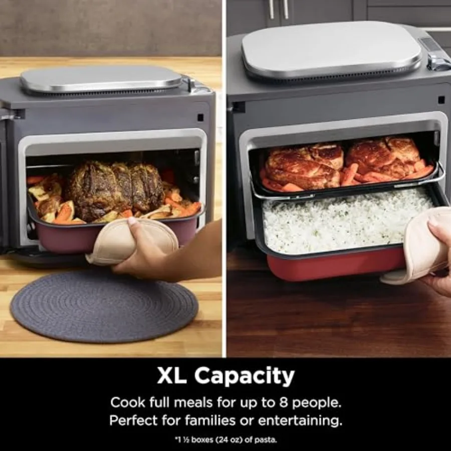 مقلاة هوائية متعددة الوظائف SFP700 Combi الكل في واحد مع وظائف 10 في 1 للطهي السريع وإعداد الوجبات لمدة 15 دقيقة رقمية #5