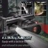 デジタル双眼鏡ZIYOUHU-R5,昼と夜,IR,ヘッドマウント,懐中電灯,狩猟,暗視,ウルトラHDビデオカメラ,40mp,600m, 4k 4