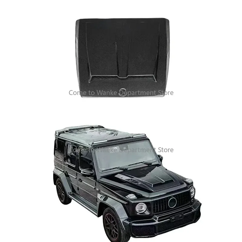 

BS Style Dry Carbon Fiber Engine Hood for G Class W464 G550 G63 G500 Bonnet