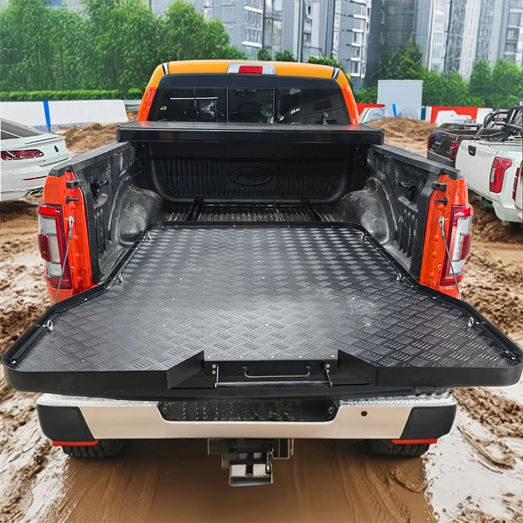 Pickup Sliding Tray 4x4 Offroad Universal Bed Truck Slid Pallet Truck Bed Slider Tray for Pickup