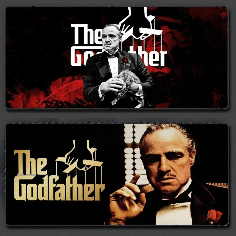 

Classic Movie Gangsters The Godfathe Mouse Pad Large Anti-Slip Rubber Gaming MousePad Durable Desk Pad Thick Seam Edge Suitable