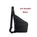 left black