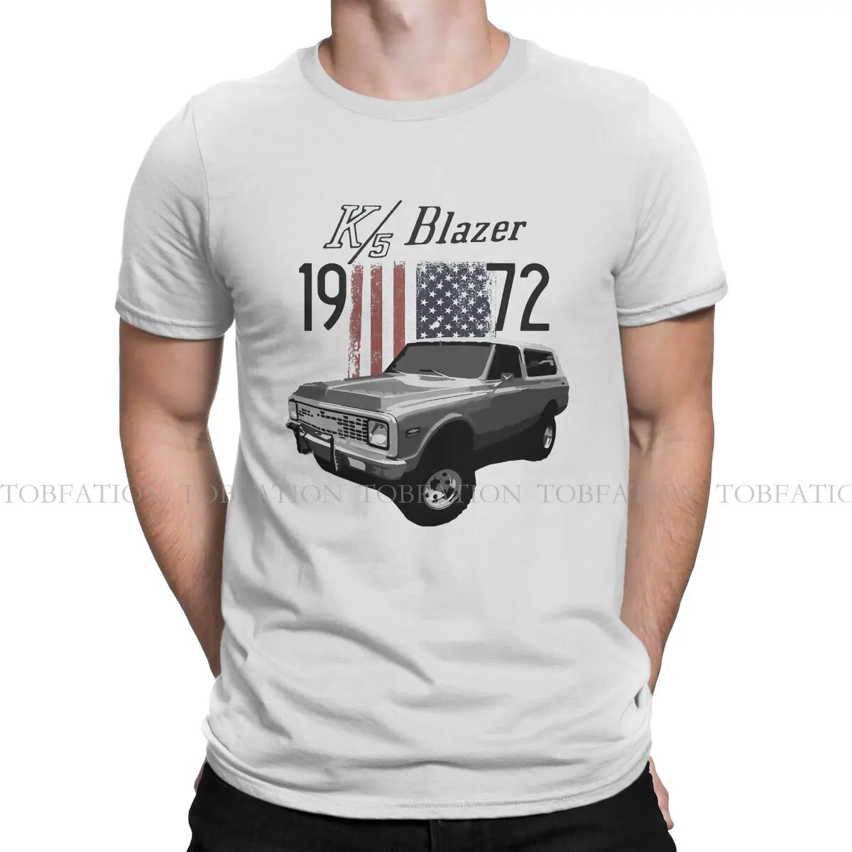 Blazer Graphic TShirt 1972 A Good Year Style Tops Comfortable T Shirt Men Short Sleeve Unique Gift Clothes