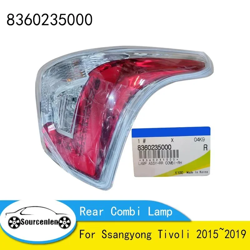 Brand New Genuine Rear Combi Lamp RH For Ssangyong Tivoli 2015~2019 8360235000 83602-35000