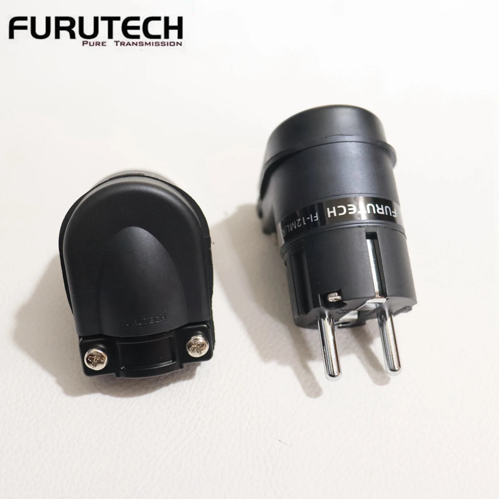 Furutech High Performance Angled Schuko plug Mains Right Angle Plug  90° IEC Female Socket HIFI Power Connector made in japan