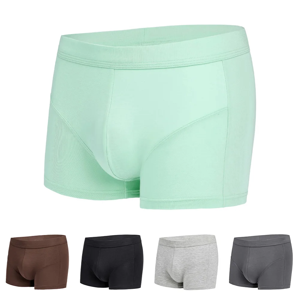 Breathable Trunks Cotton Boxer Briefs Casual Wear Sport Activities 2XL All-Day Wear Classic Underwear M-2XL Sizes