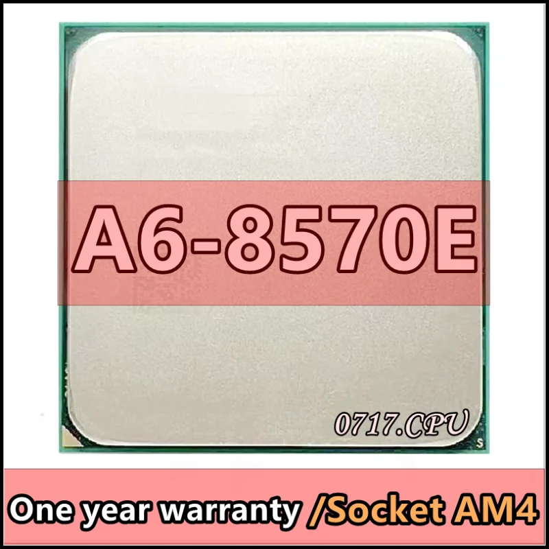 Processador CPU Dual-Core, A6-8570E, A6 8570E, 3,0 GHz, AD857BAHM23AB, soquete AM4, satmak