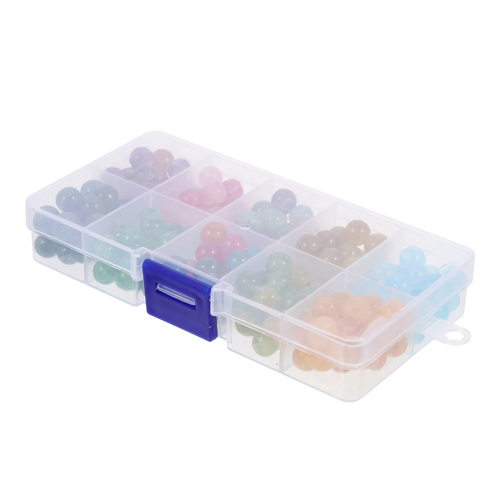 

200Pcs Cracked Glass Beads Premium DIY Craft Material for Jewelry Making Bracelet Necklace Handmade Accessories Kit