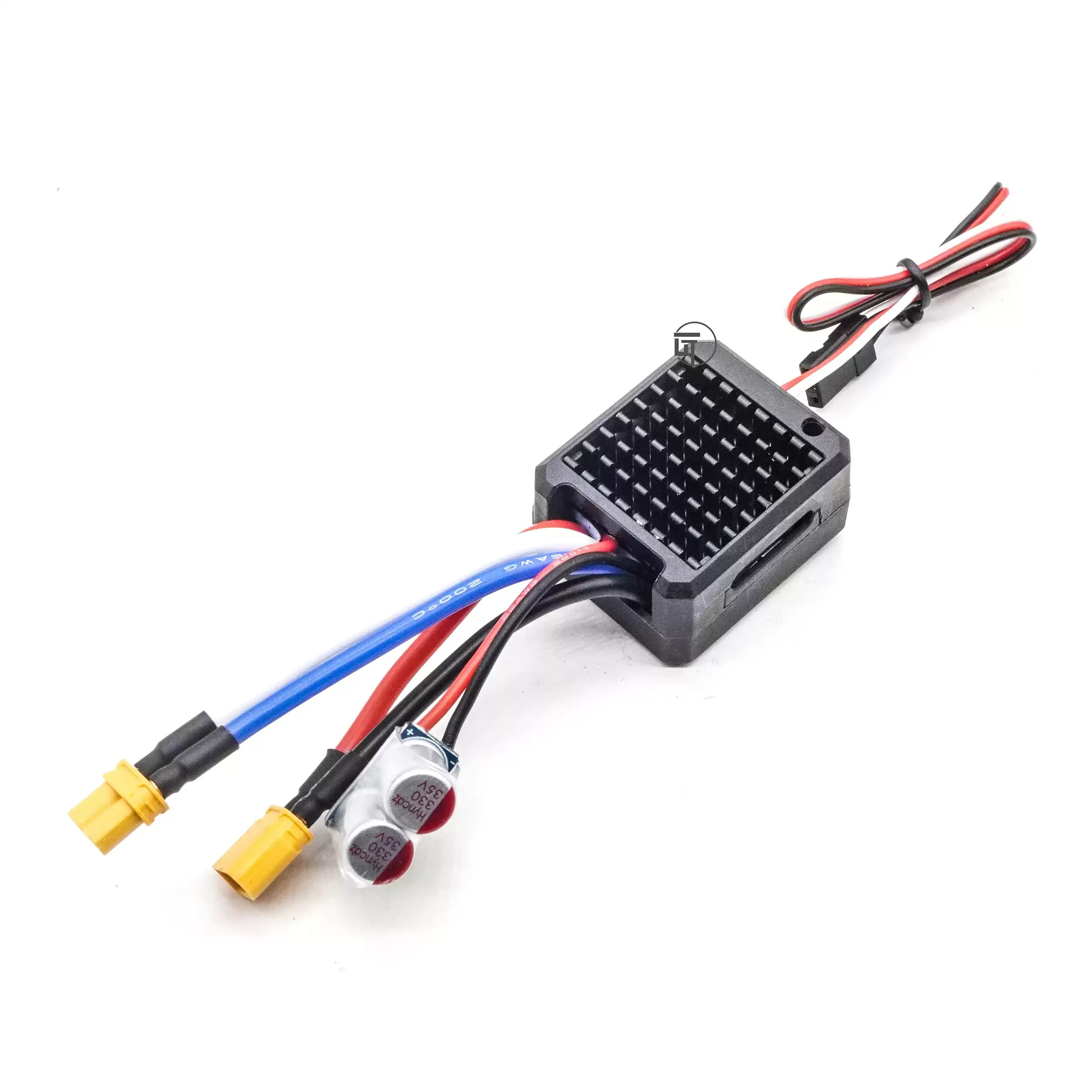 CUT HOBBY RC 40A Brushed Bidirectional ESC, 40A ESC for Remote Control Models