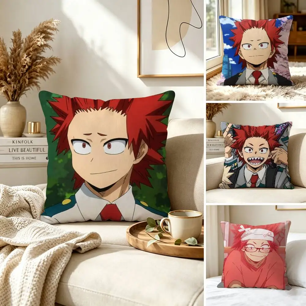 E-Eijiro K-Kirishima Cartoon Pillow Case for Sofa Living Room Home office Decor Protective Cover