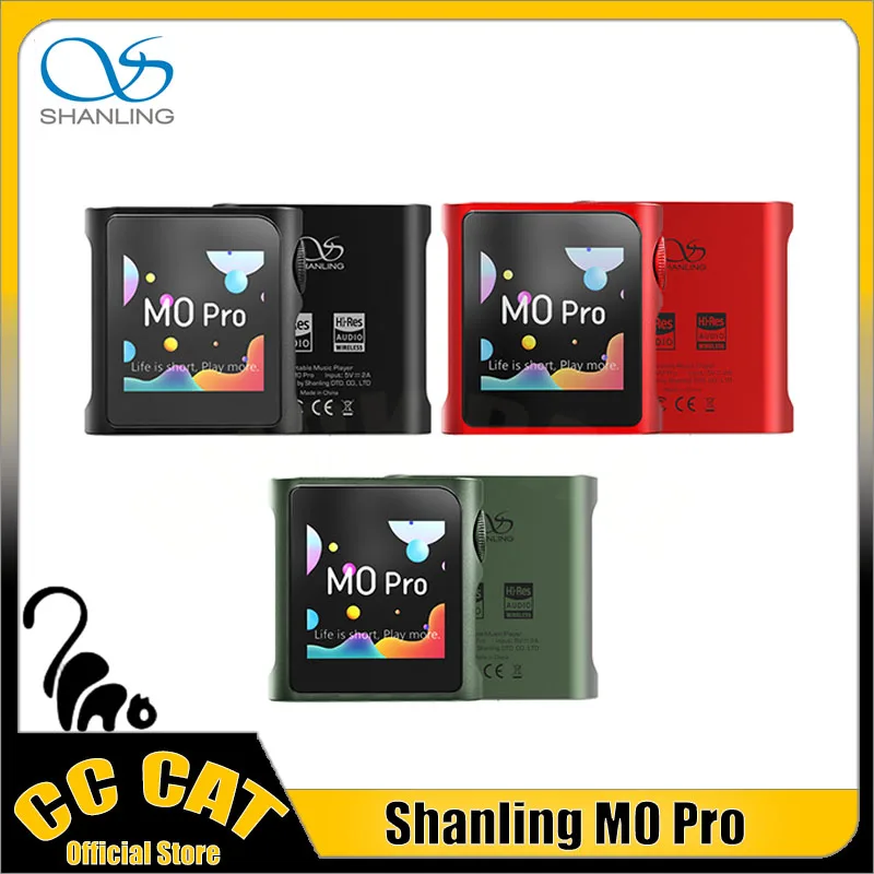 SHANLING M0 Pro Music Player Hi-Res Audio HIFI Bluetooth MP3 Player Dual ES9219C LDAC aptX PCM384 DAP DAC For Audiophile Custom