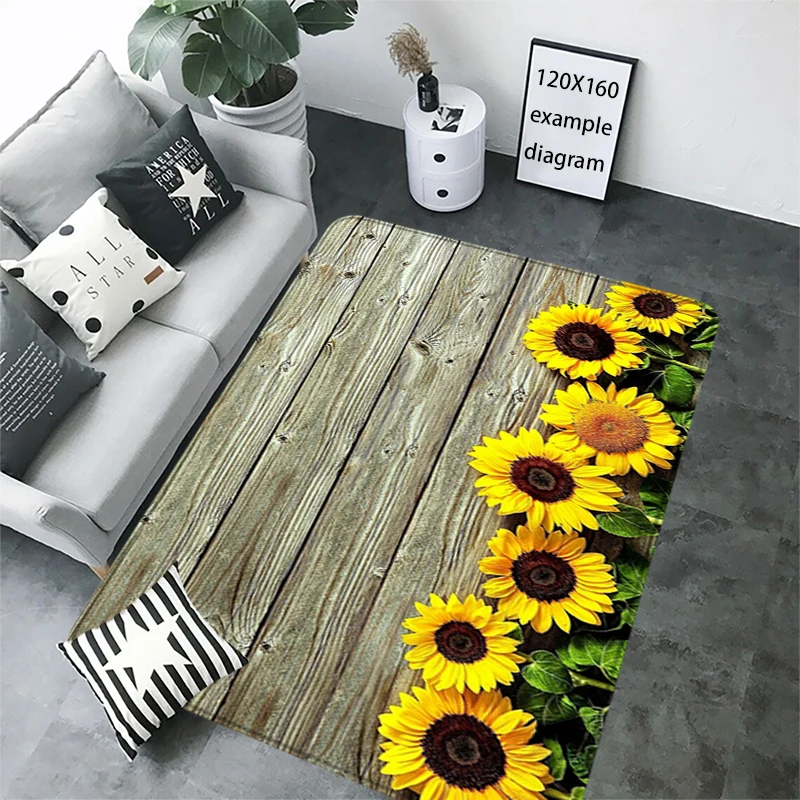 Decorative Kitchen Mats Fruit Art Entrance Doormat Hallwy Cartpet Room Inside Rug Foot Carpets Bath Rugs Floor Non-slip Yoga Mat