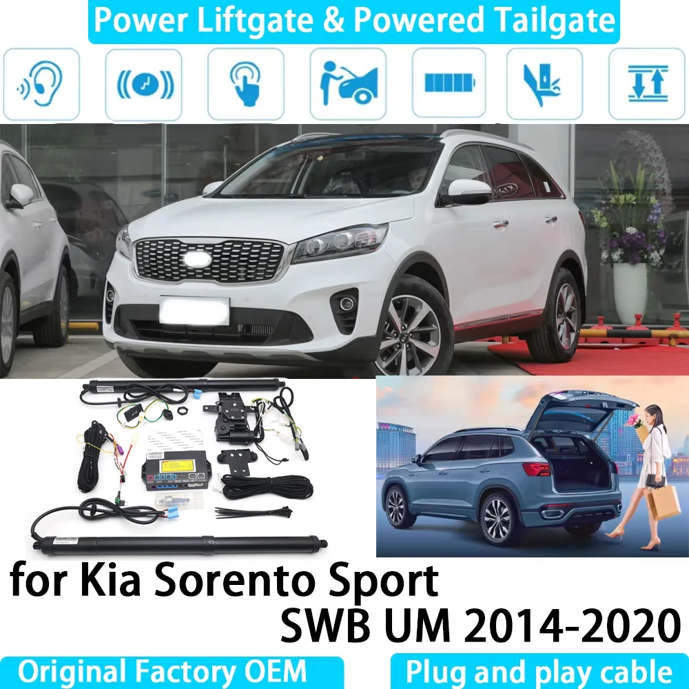 for Kia Sorento Sport SWB UM 2014-2020 Automatic Electric Power Liftgate Powered Tailgate Strut Tail Gate Lift System