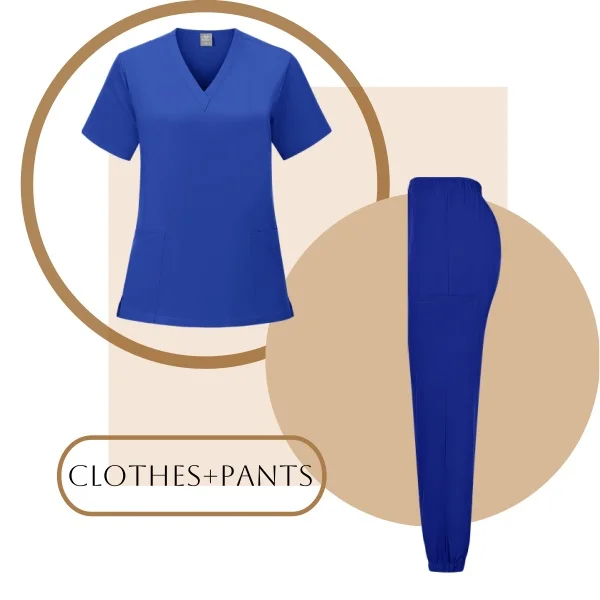 4-Season Medical Scrubs - Winter Warm & Summer Cool Nursing Outfit, Hospital Uniform for Doctors & Healthcare Staff