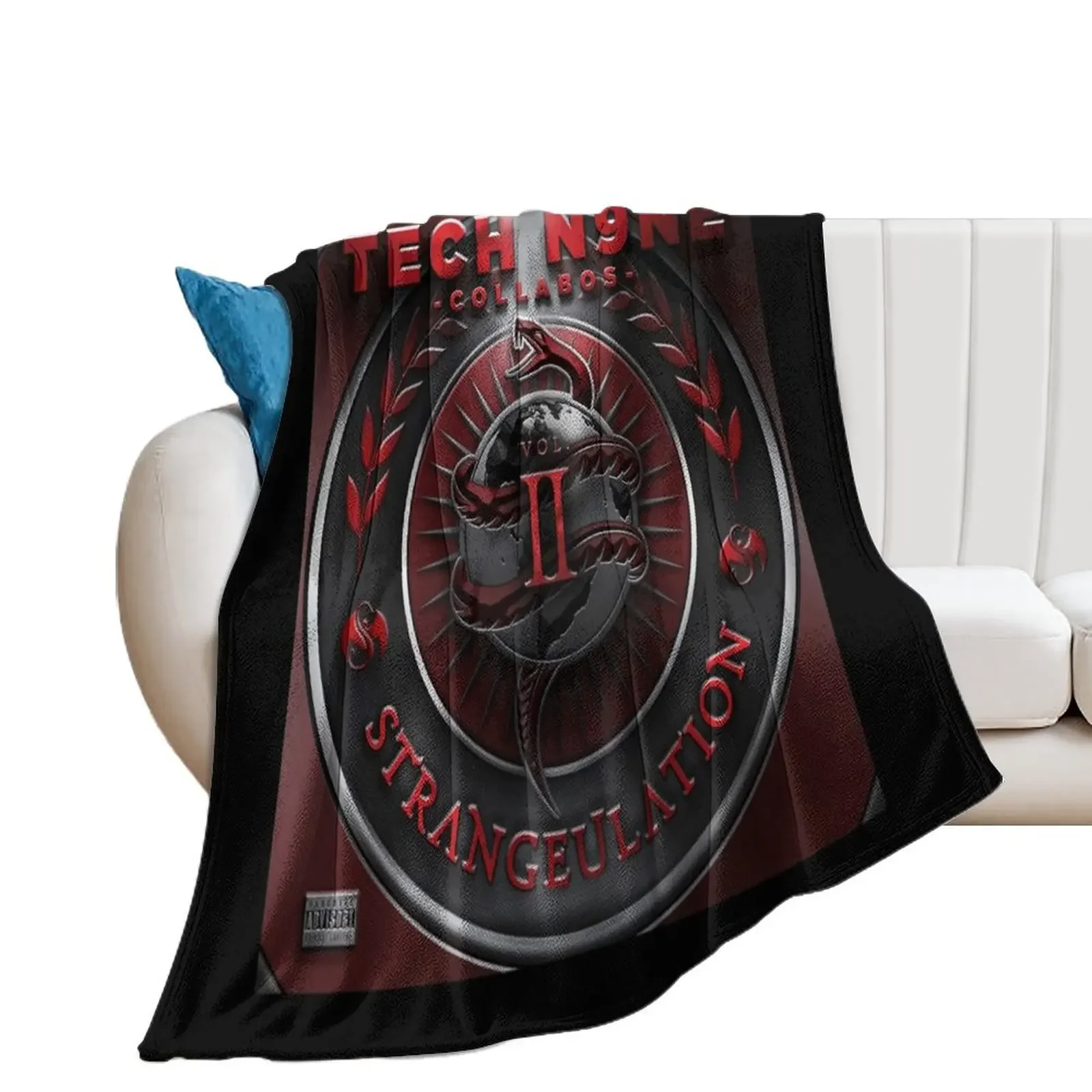 

Tech N9ne strangeulation vol ii Throw Blanket blankets and throws Decorative Sofas Kid'S Blankets