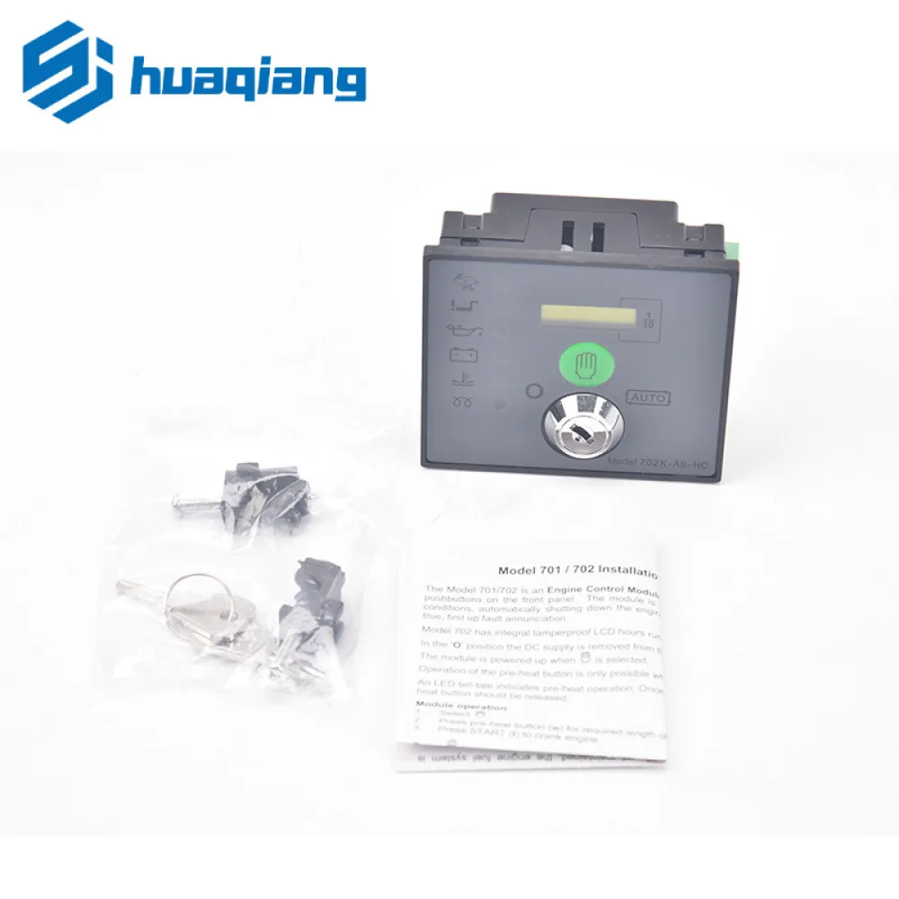 Generator Key Start Control Module For DSE701K AS With For DSE702 MS HC Panel Basic Automaton Running Manage Accessory Repair Pa