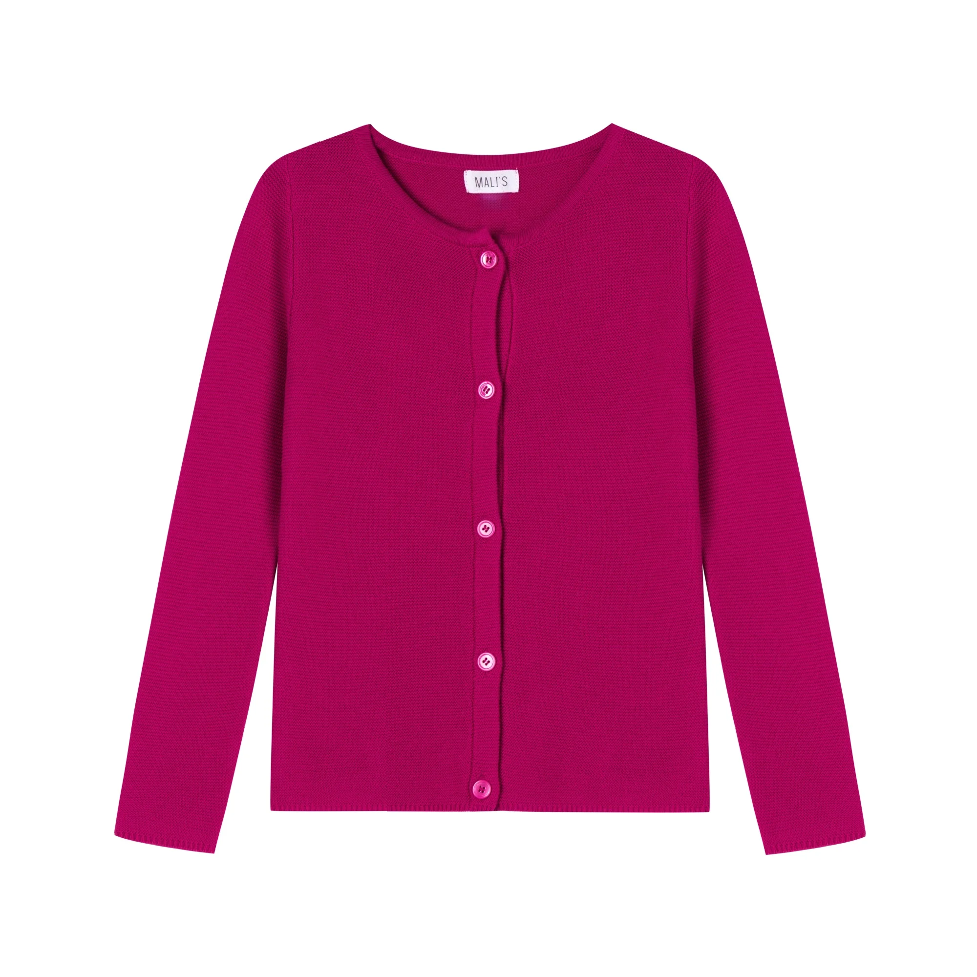 Mali's Ss Black Embroidery – Girl Cardigan