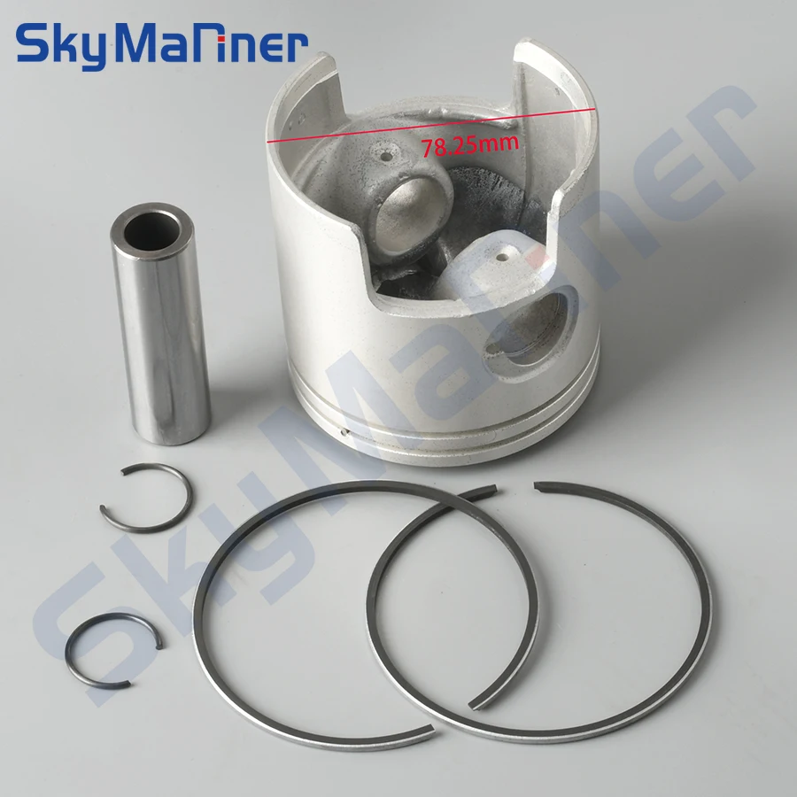 

Комплект поршней 6F6-11635 (+0,25 мм O/S) для подвесного двигателя Yamaha 40HP 6F6-11635-00-00 6F6-11635-00 6F5-11635-00 6F5-11610-10
