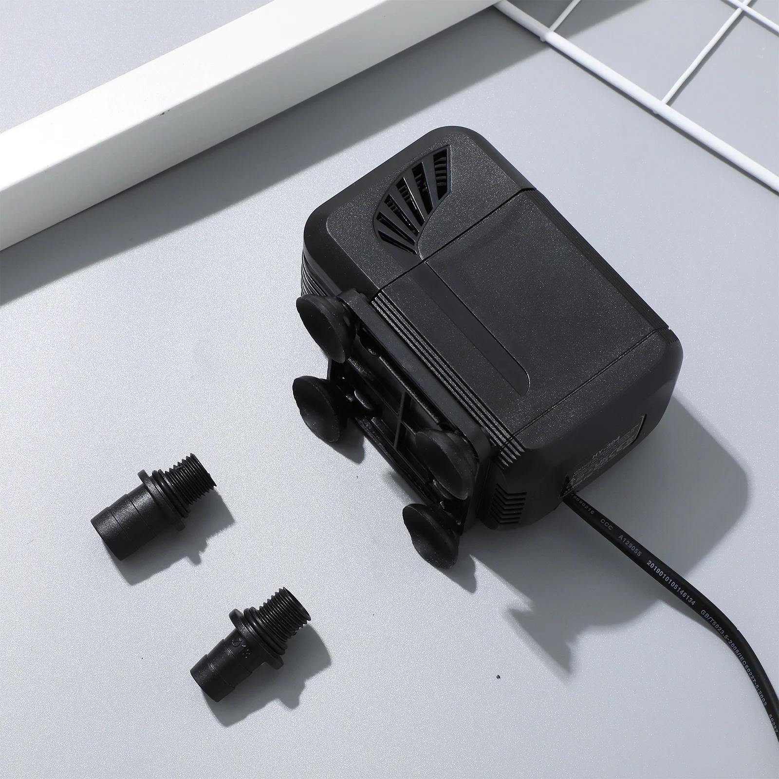 

Aquarium Submersible Water Pump 1500L H Silent Filter Pump Strong Flow Suction Cup Installation Pond Fountain Fish Tank