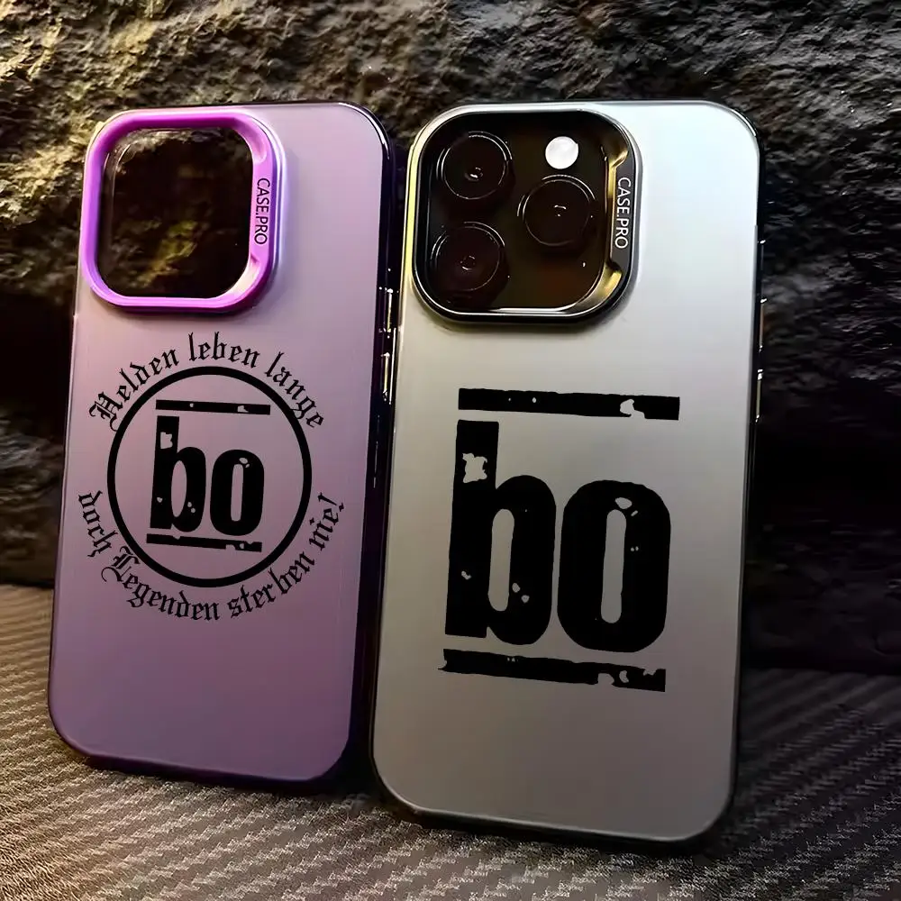 B-Bohse O-Onkelz Rock Phone Case For iPhone 17 16 15 14 13 12 11 Pro Max Designer Matte Laser Aurora Funda Phone Case
