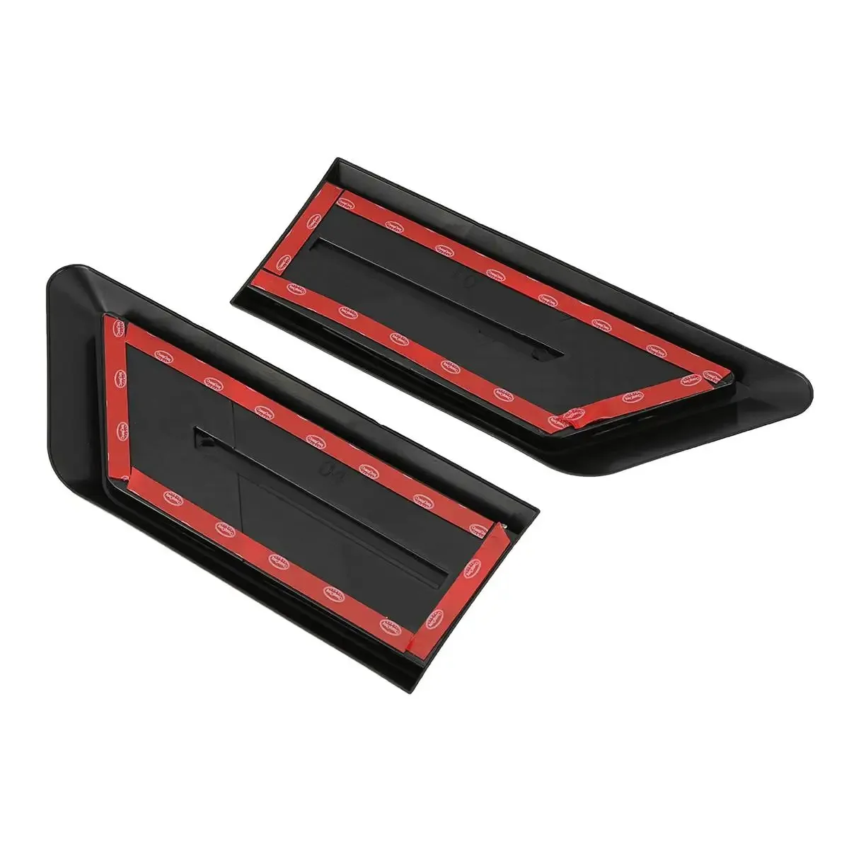 غطاء فتحة تدفق الهواء لجانب السيارة ، ملصق حافة الحاجز الأمامي العالمي ، مرسيدس بنز W212 ، W176 ، W205 ، AMG ، BMW ، VW ، Audi ، إلخ