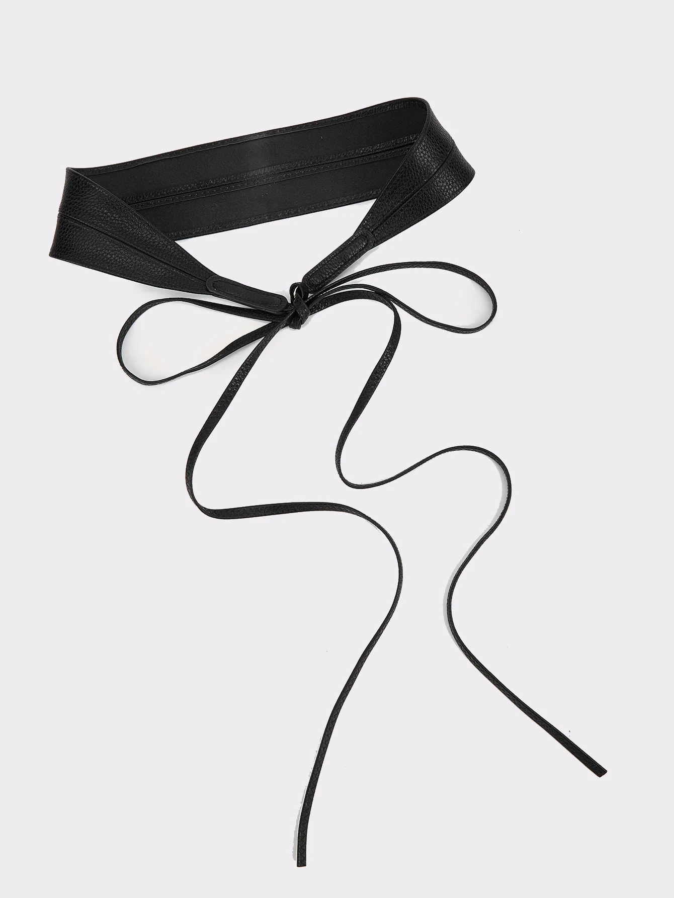 1 cintura Boho nera in PU da donna con cinturino Accessorio versatile per abiti Cappotti Adatto per cene Occasioni aziendali