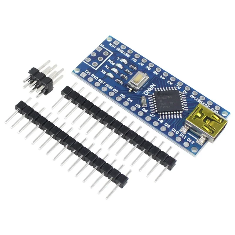 ATMEGA328P Development Board Compatible with Arduino Nano V3.0 Microcontroller Improved Version C Programming Mainboard