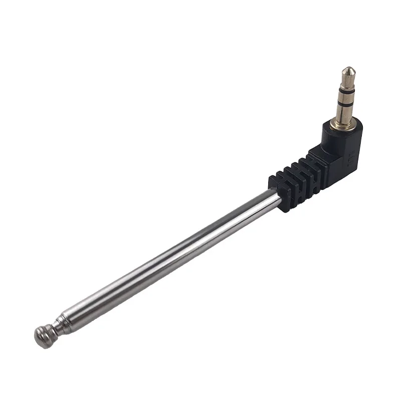 Stainless Steel 3.5mm Audio Antenna Suitable for Radio Audio, Fm Rod Antenna, Mobile Phone Radio Frequency Antenna