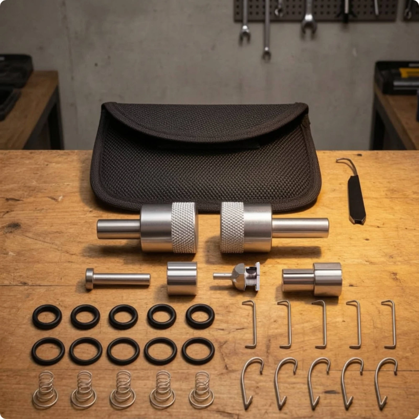 Check Valve Repair Tool Kit Long-Lasting Fuel System Repair Kit Corrosion Resistant Organized for Motorcycle Owners, Garage