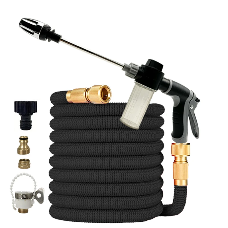 new-expandable-magic-hose-multifunctional-adjustable-foam-car-wash-wash-water-gun-watering-and-pet-shower-tools-25-125ft