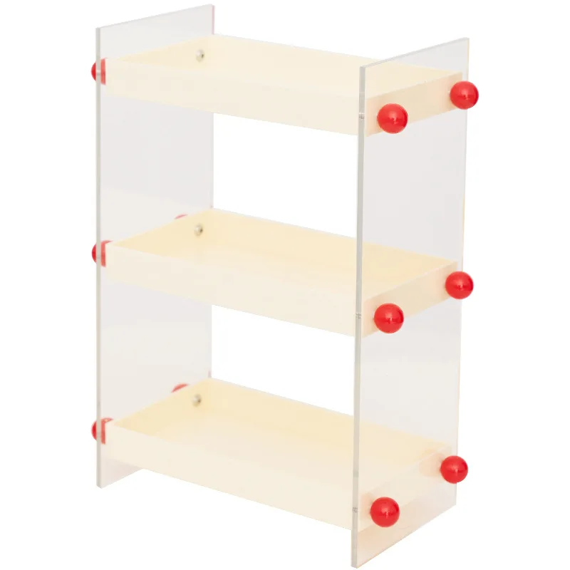 

Fresh and Cute Wind, Desktop Sundries Rack, Multi-layer Acrylic Cup Holder, Dresser, Cosmetics Storage, Multi-function