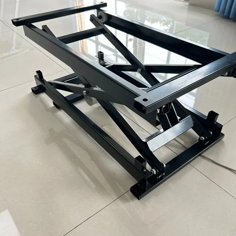 

Electric Hydraulic Scissor Lift Table, 4,000 lb. Capacity, 72" x 48" , 7" to 43" Height Range Platform, Work Bench