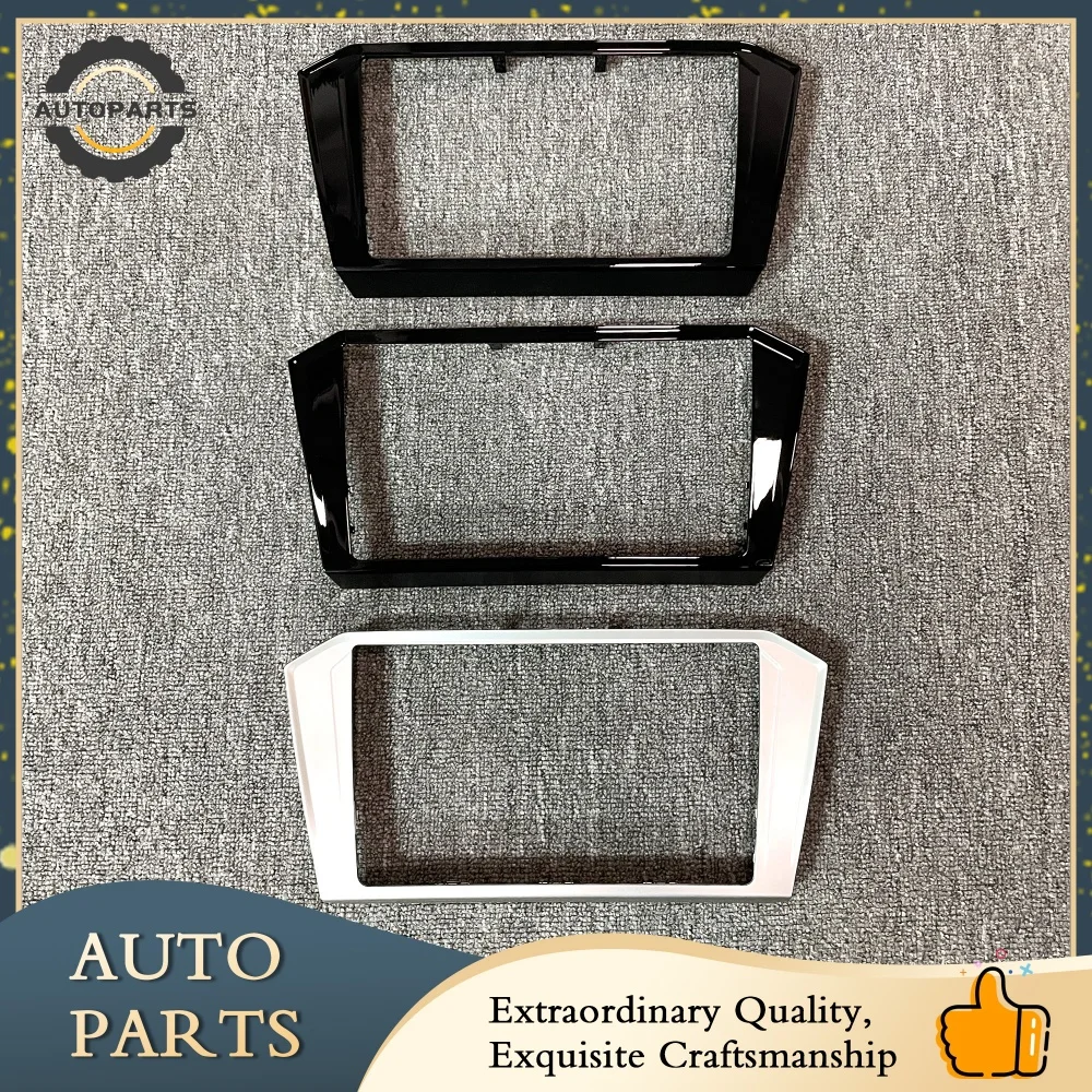 For VW Passat B8 MIB Silver Host Multimedia Display Inforainmen Plastic Frame Trim 3GD 858 069 B VR4 3GD 858 069 B YI2