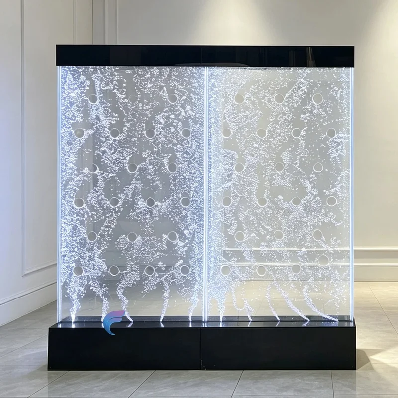 custom.Remote Control LED Bubble Wall Panel Custom Acrylic Bubble Wall Cafe Lobby Background Decoration