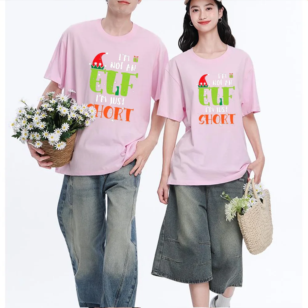 Elf Quote Print Printed T Shirt Cotton S-XXL Personalized Custom T Shirt Casual Short Sleeve Tee Aesthetic Graphic Top Unisex Fi